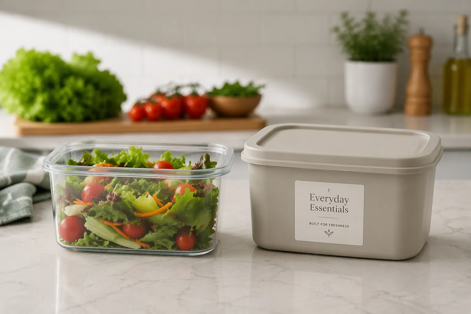 Clear or Solid The Best Food Container Choice