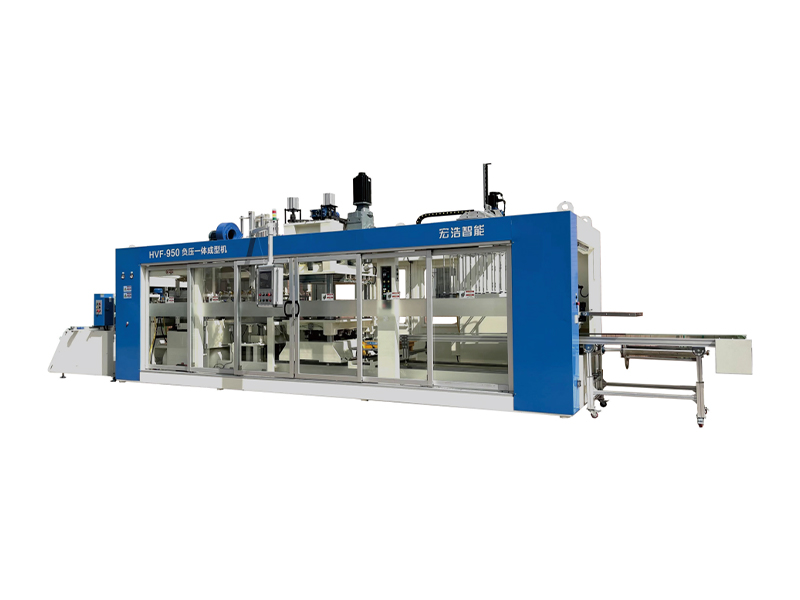 HVF-950 Auto air pressure and vacuum forming machine