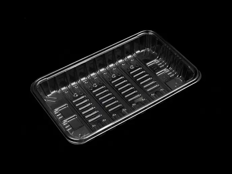 Disposable PET Plastic Meat Tray Clear Packaging Container for Retail