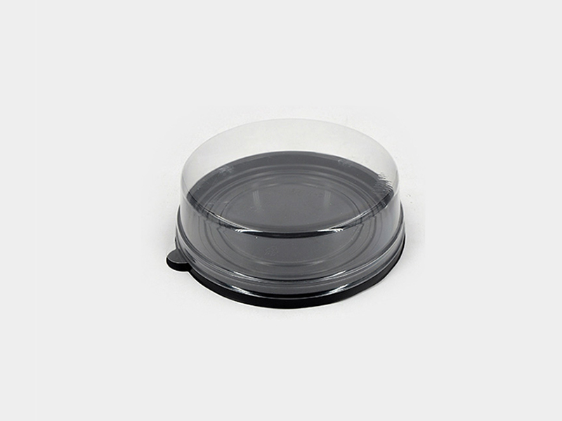 Clear PET Plastic Clamshell Slice Cake Pastry Bakery Container