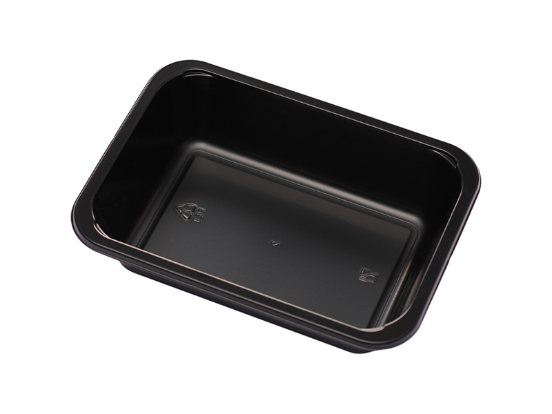 Single Compartment Rectangular CPET Food tray