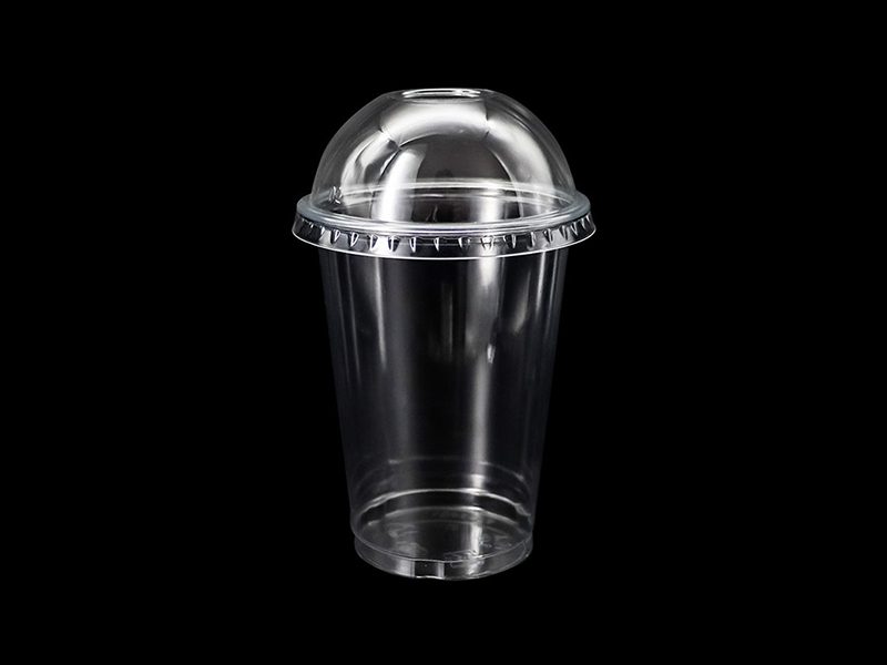 Clear PET Milk Tea Cup Disposable Plastic Cold Drink Cup