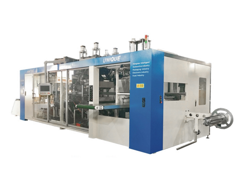 HSQY High Quality auto air pressure and vacuum forming machine