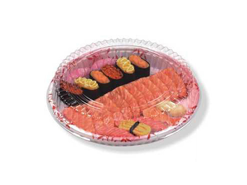 Disposable Food Grade Plastic Sushi Tray Take Away Japanese Sushi Box Container