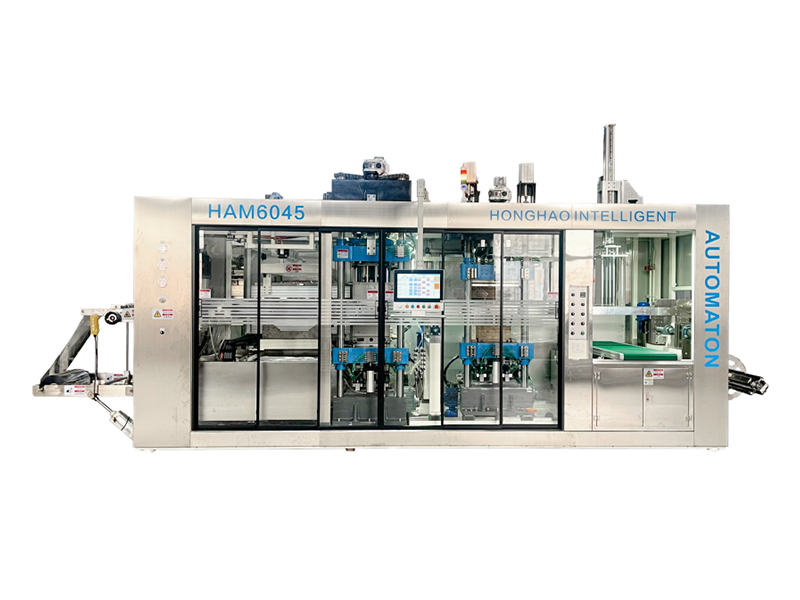 HAM6045 Auto air pressure and vacuum forming machine