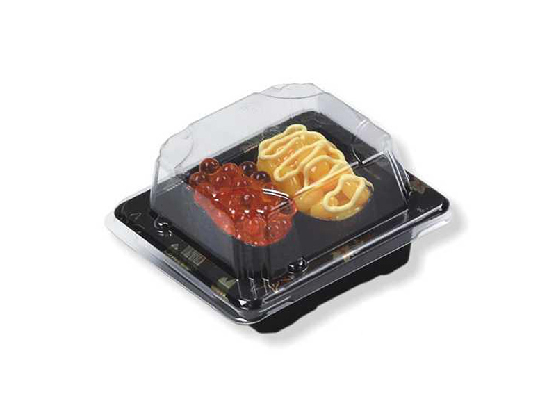 Japanese Disposable Sushi Tray Clear Plastic Takeaway Food Packaging