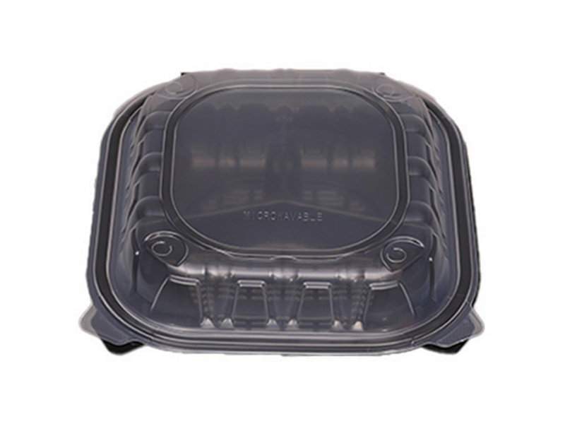 Black Plastic PP MAP Tray for Ready Meal