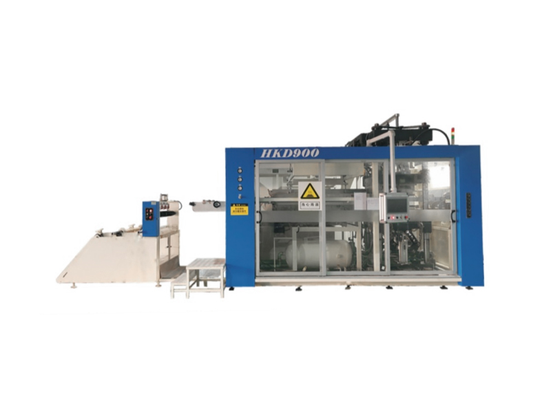 HKD900 Auto air pressure and vacuum forming machine