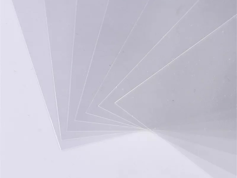 0.25mm 0.30mm Clear PET Rigid Sheet PET Film for Vacuum forming