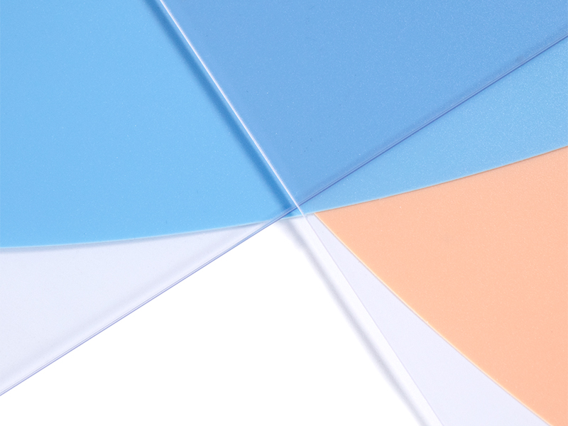 Custom Size Rigid Clear PVC Plastic Sheet Roll for Folding Box