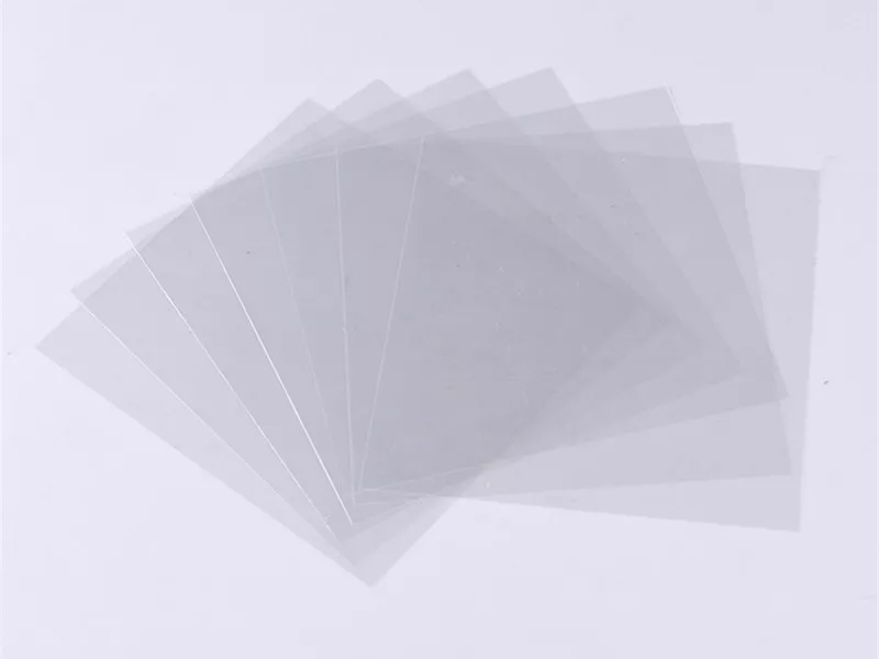 HSQY 0.2mm Clear And Opaque Colored PET Sheet