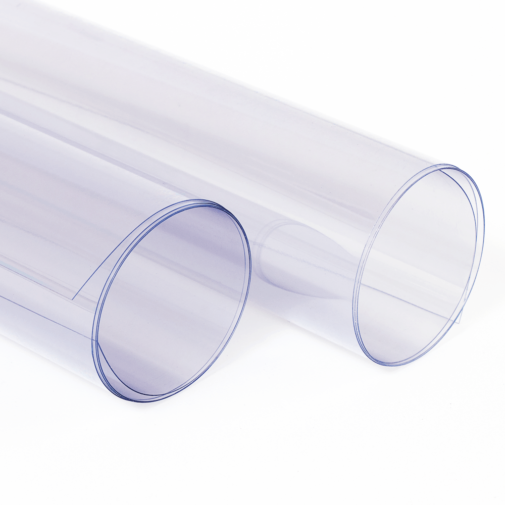 Custom Size Crystal Clear PVC Plastic Sheet – Rigid & Foldable for Gift and Cosmetic Folding Boxes