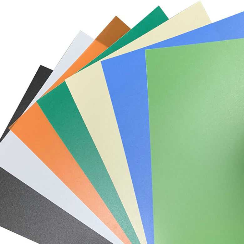 PP Sheet Colored A4 A5 Paper Page Dividers Loose-Leaf Notebook