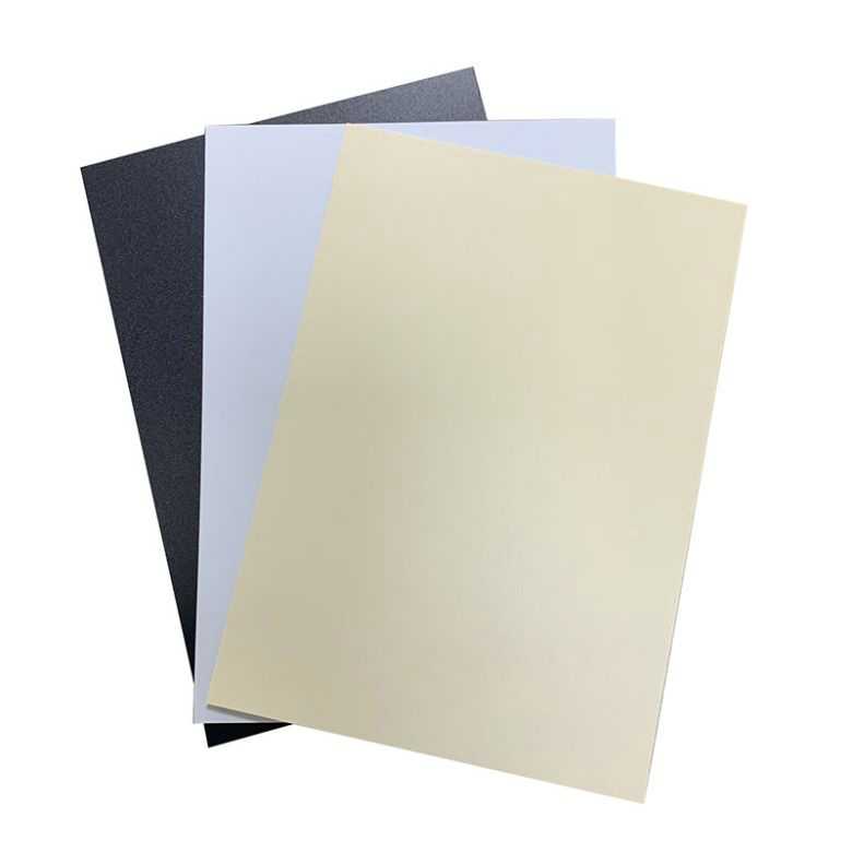Frosted Natural Color 0.5mm 1mm PP Sheet White Blank Plastic Plate for Printing and Thermoforming