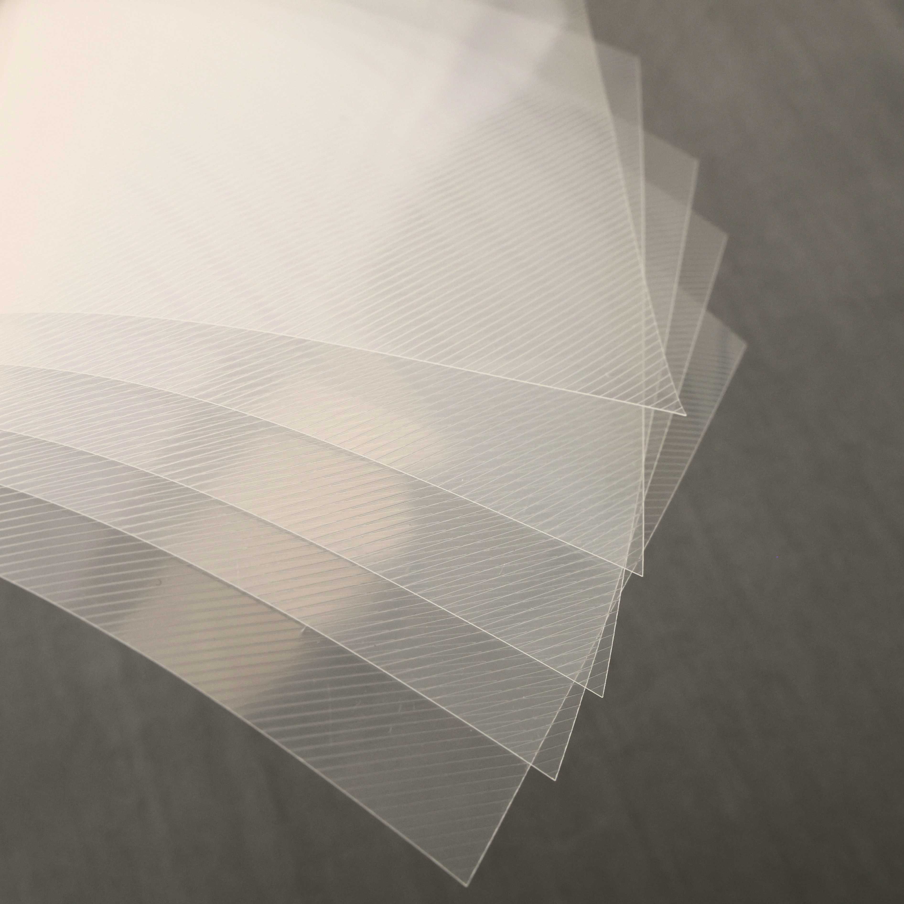 PP Plastic Transparent Notebook Binding Cover Sheets