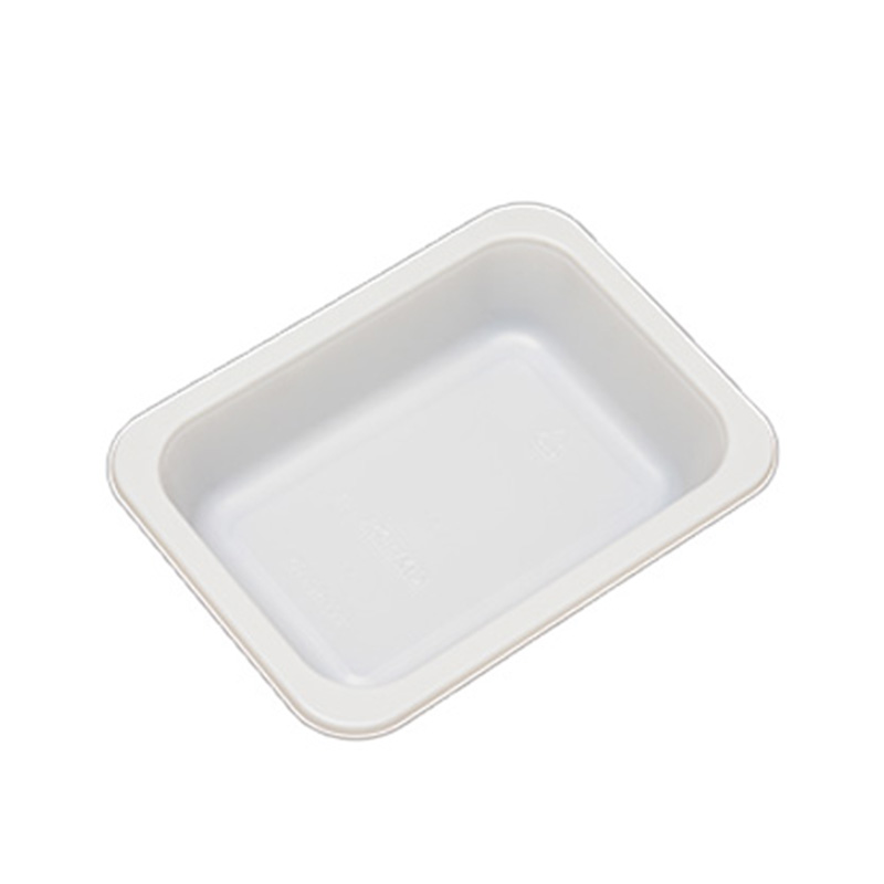 Food Grade Single Compartment CPET Plastic Food Tray