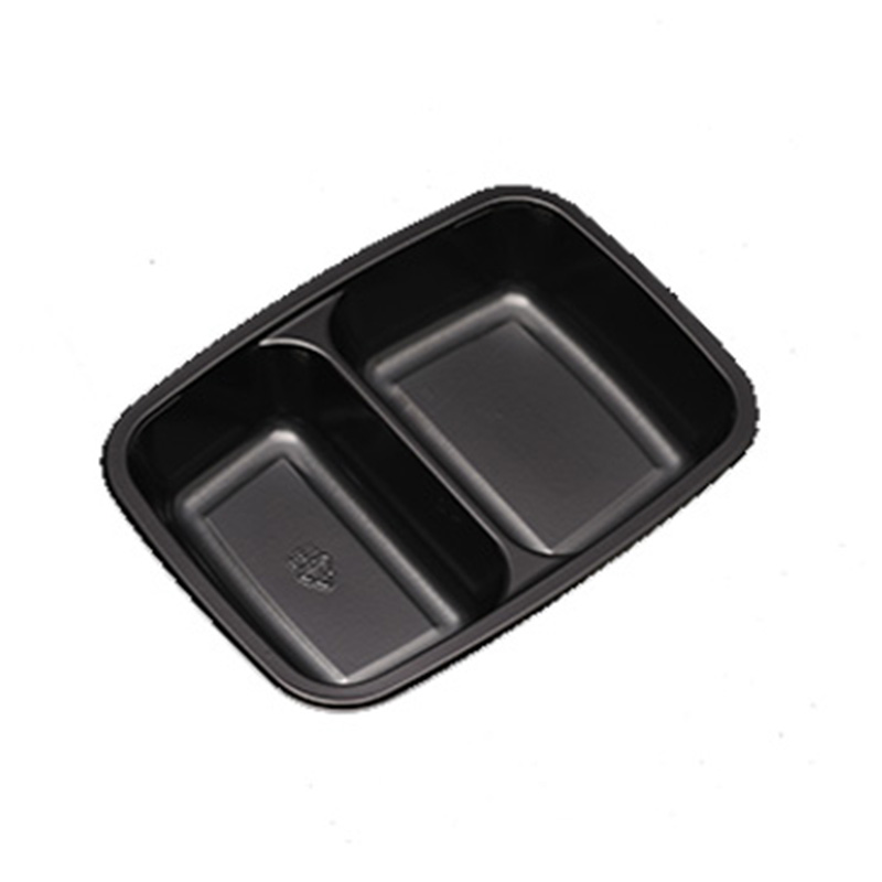 Black CPET Trays Food Packaging for Frozen Fresh Food Bakery Blister Disposable