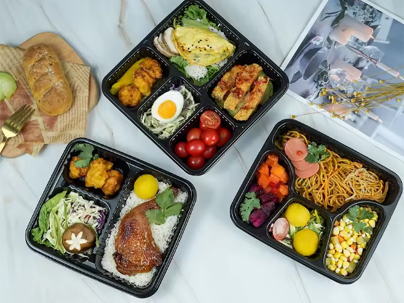 Microwave-Safe PP Lunch Box with Lid  for Meal Prep