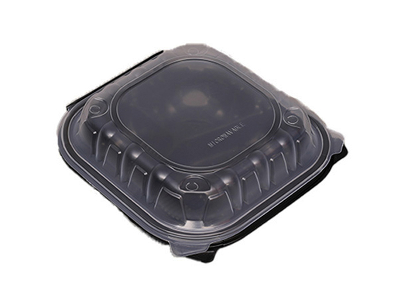 Black Plastic PP MAP Tray for Ready Meal