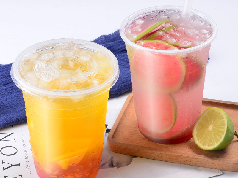 Custom Color PP Cup 200ml / 250ml / 500ml Disposable or Reusable Plastic Cup