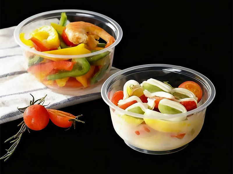 Wholesale Reusable Transparent Plastic PP Bowl