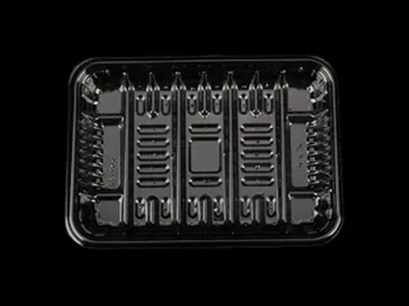 Disposable PET Plastic Meat Tray Clear Packaging Container for Retail