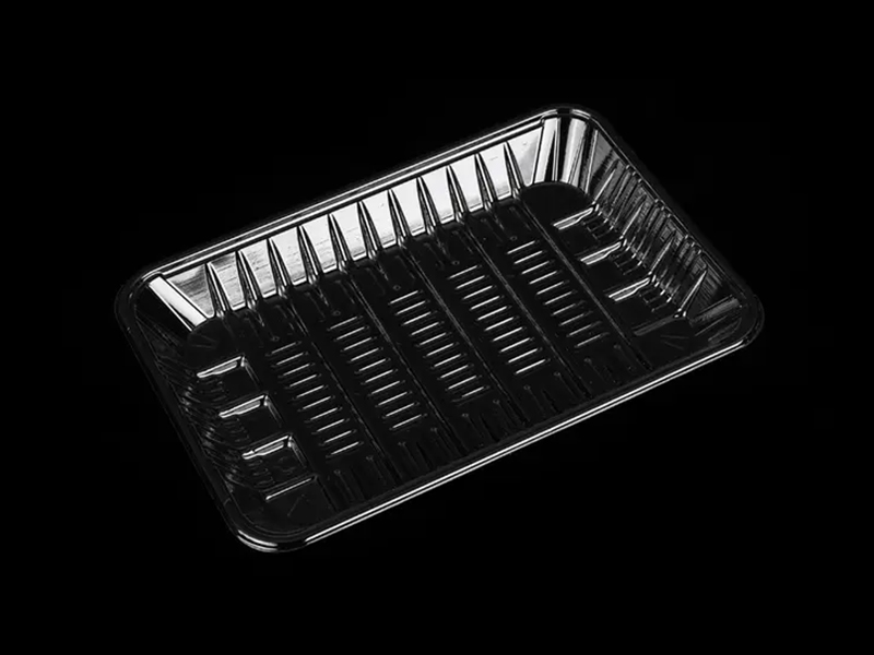 Disposable PET Plastic Meat Tray Clear Packaging Container for Retail