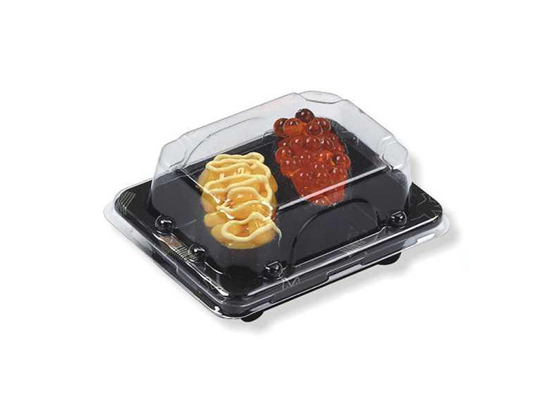 Japanese Disposable Sushi Tray Clear Plastic Takeaway Food Packaging