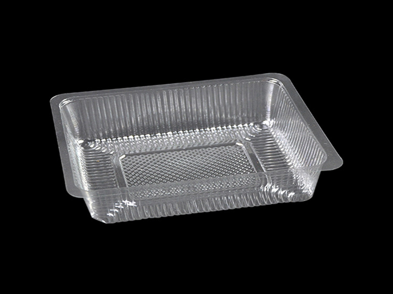 PET Disposable Clear Plastic Cookie Container Box with Lids