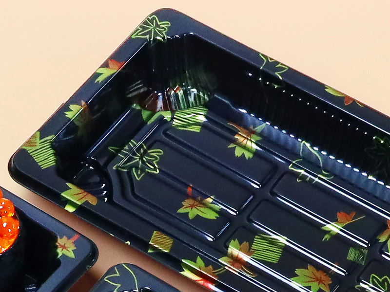 Food Grade Plastic Sushi Box Disposable Takeaway Container for Sushi