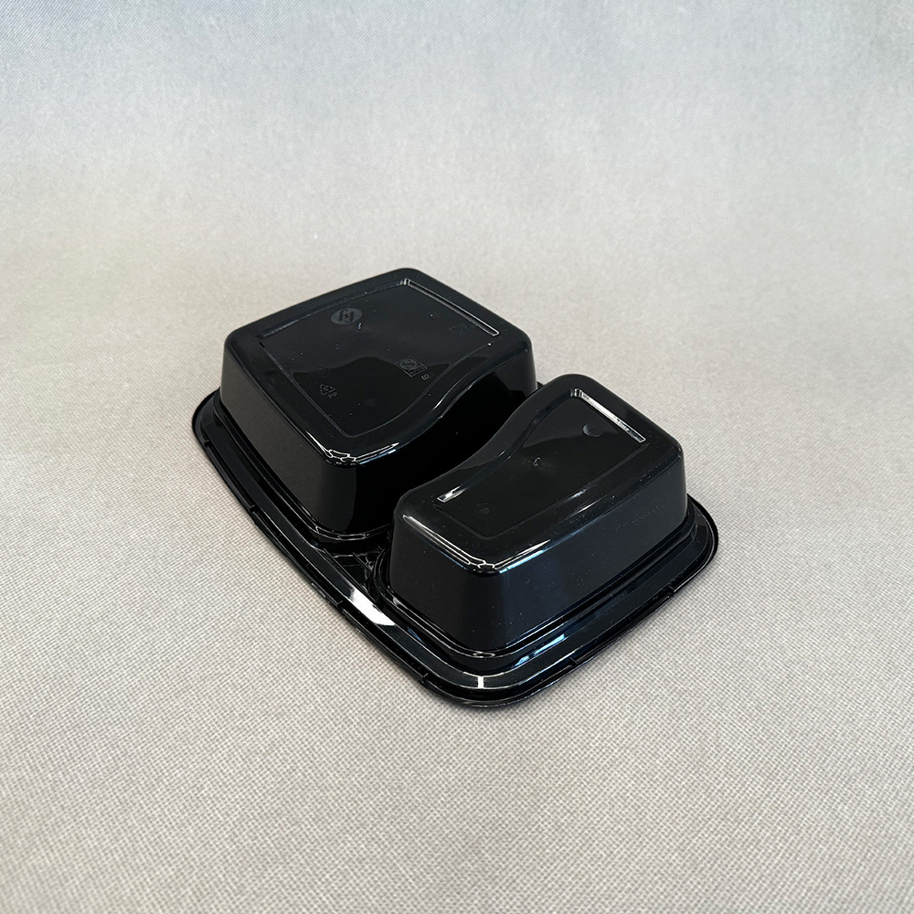 500 ML Disposable Lunch Box Rectangular PP Takeaway Fast Food Box
