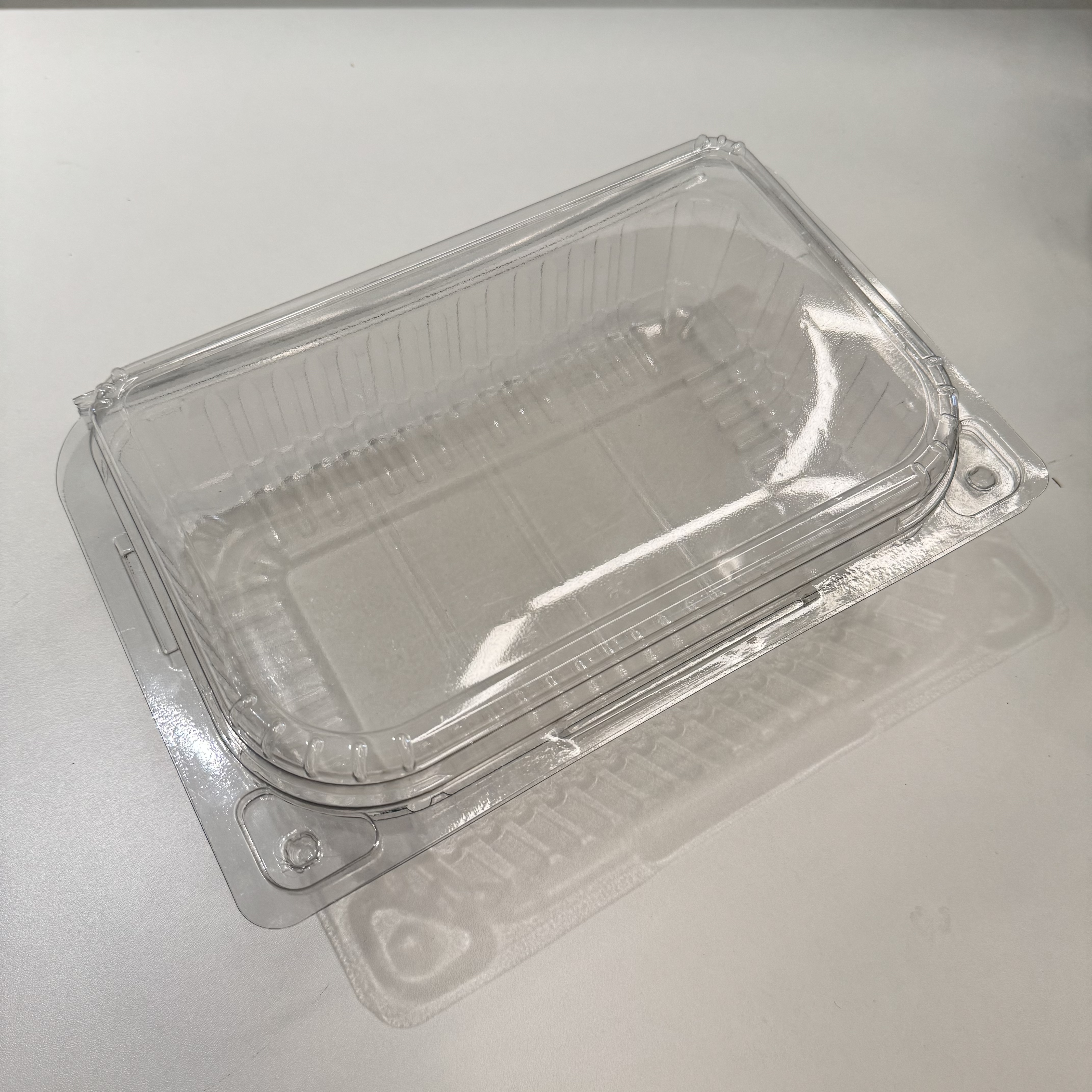 Food Grade PET Meat Tray Clear Plastic Packaging for Supermarket